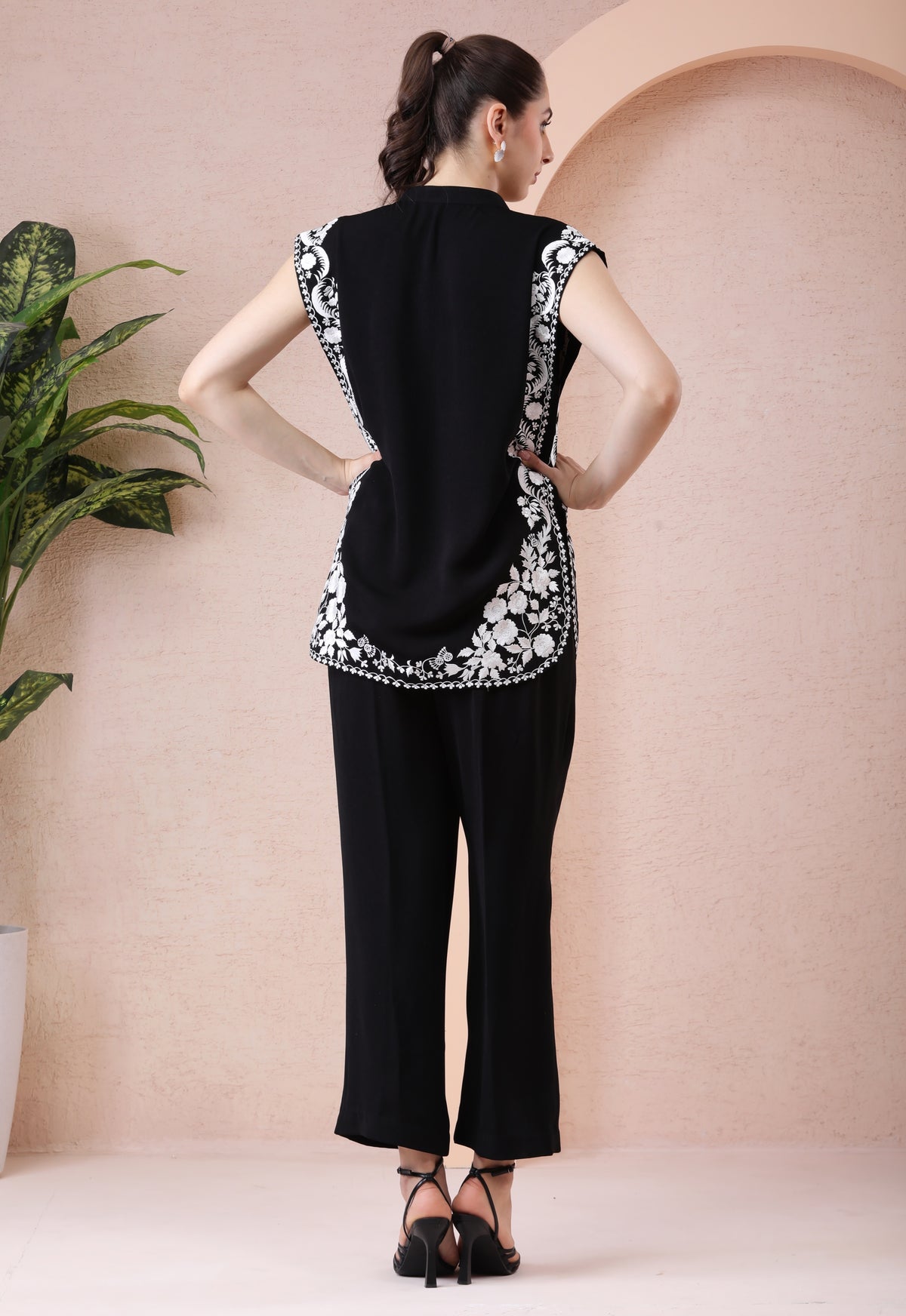 Elegant Georgette Embroidered Coord Set — product photo